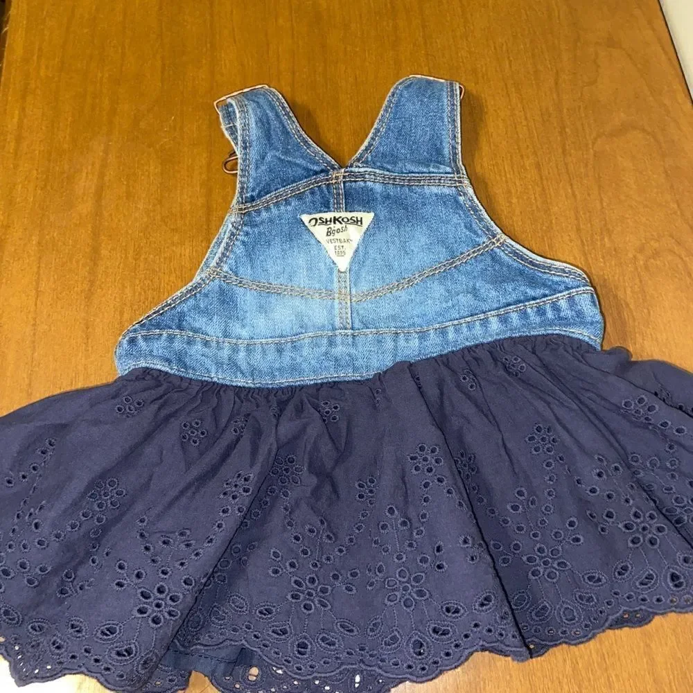 Vintage Oshkosh bib dress
